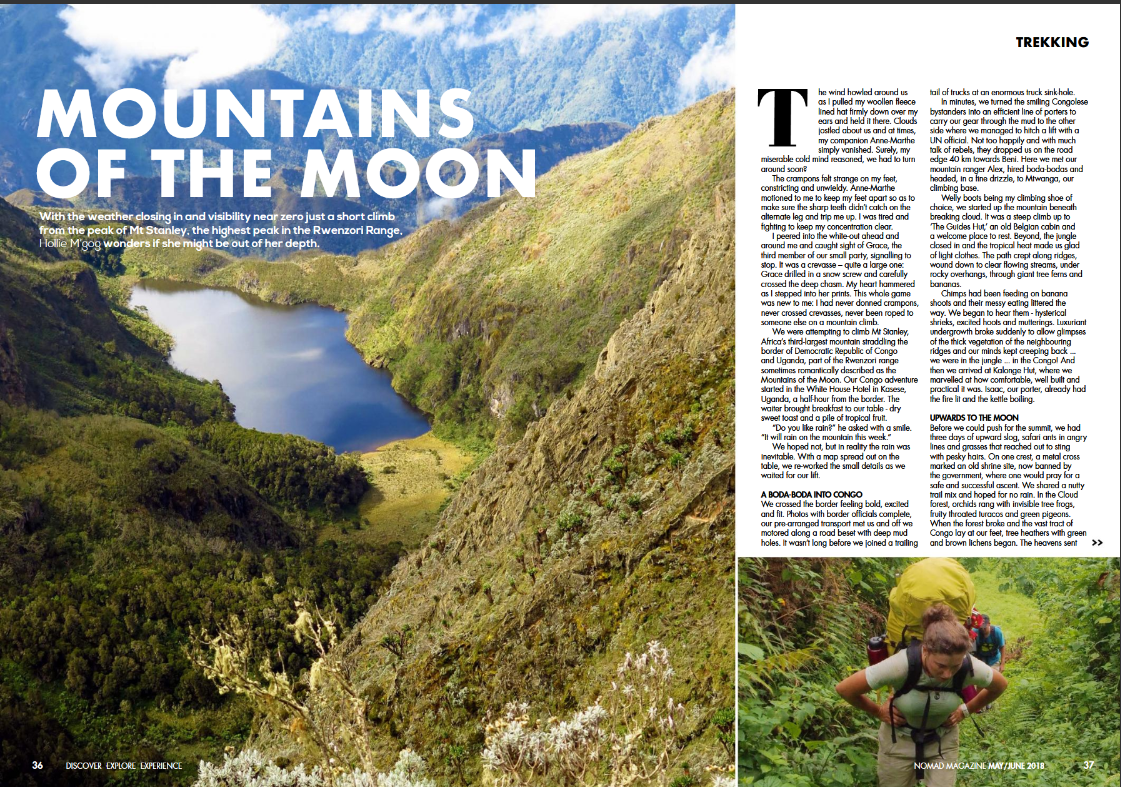 Article on Rwenzori mountains DRC