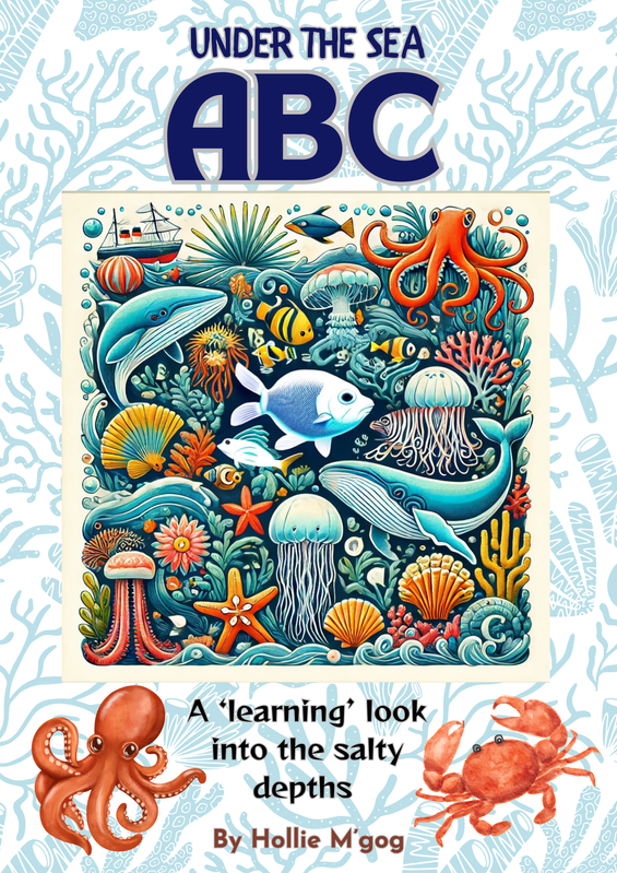 ABC of the ocean book sample page